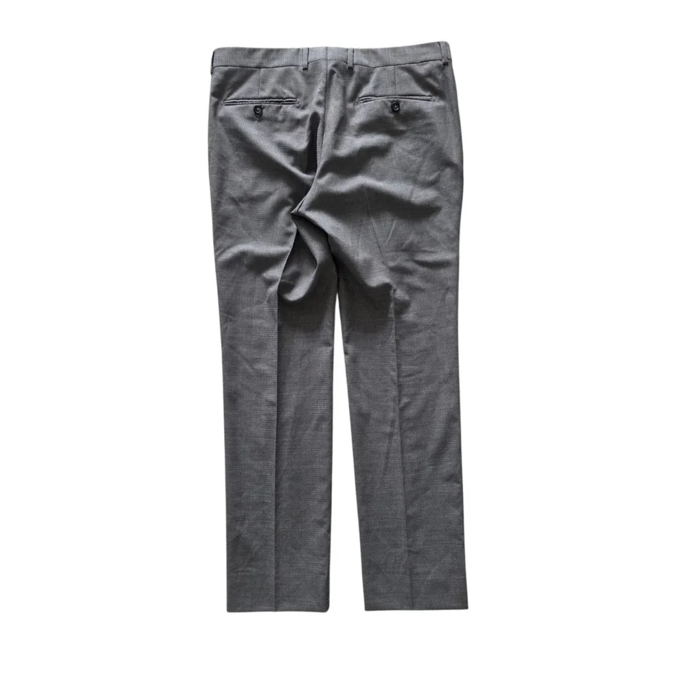 Z Zegna Mens 40R Gray 100% Wool Slim Fit Drop 7 Two Piece Suit Luxury Formal
